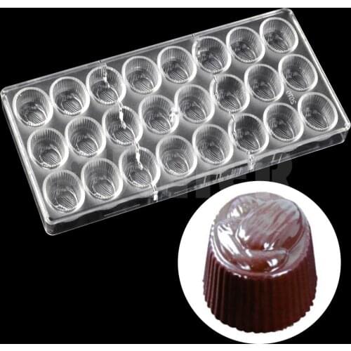 Nut shape Polycarbonate chocolate mold , Clear Pastry Jelly Chocolate from candy mold DIY Cake decoration Baking Tools