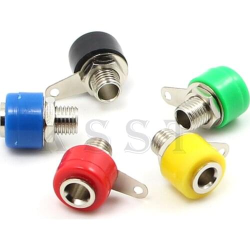 PS246 Insulated 4mm panel mount sockets 4mm Banana Jack with Soldering terminal
