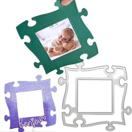 Metal Cutting Die Personality Lace Phase Frame Cutting Mould Scrapbook Photo Album Card Making Cut Die Mold Handcraft Decoration
