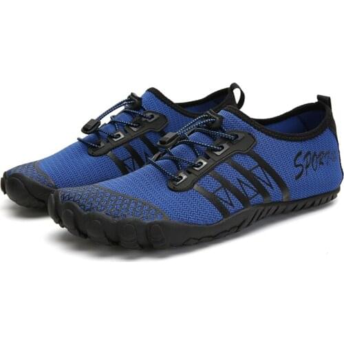 Men Aqua Shoes Quick Dry Upstream Socks Lightweight Non-slip Drain Beach Diving Water Sneakers Breathable Hiking Trekking Shoes