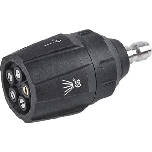 5 In 1 Nozzle High Pressure Washer G1/4 Male Connect Quick Realease Adaptor