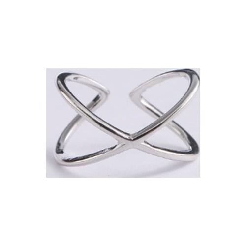 New Charming Cross Finger Ring for Women Vintage Boho Knuckle Party Rings Gothic Punk Jewelry Gifts for Girls 2020