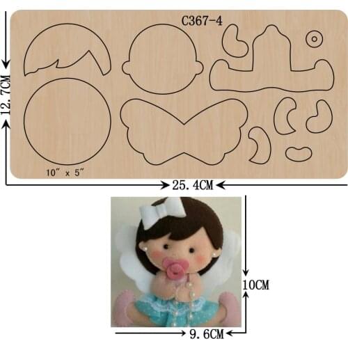 New Baby Wooden die Scrapbooking C367-4 Cutting Dies