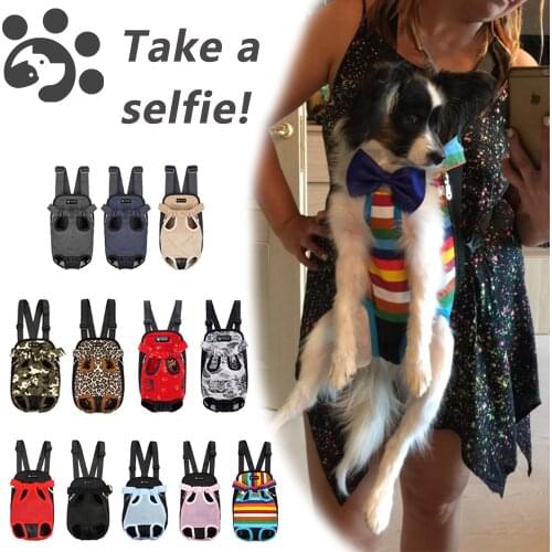 Pet Dog Carrier for Small Cats Backpack Outdoor Travel Breathable Pet Carrier Dog Handle Bag Durable Front Bags Chihuahua MP0002