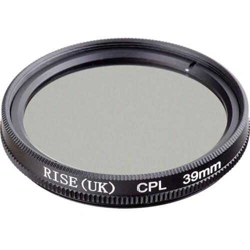 RISE(UK) 39mm Circular Polarizing CPL Lens Filter For DSR Camera Lens