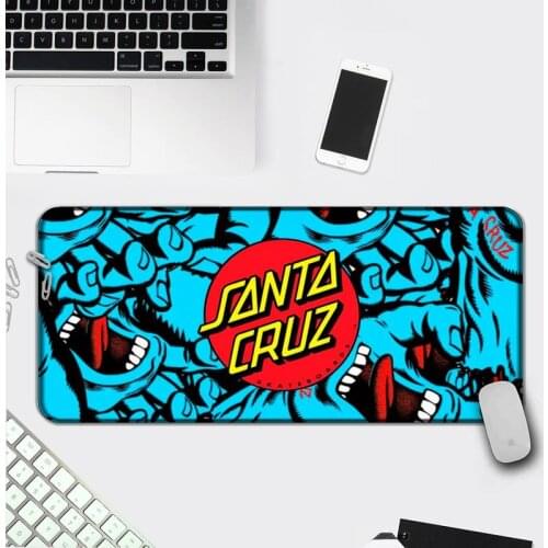 Santa cruz gamer play mats Mousepad Computer Gaming Mousepad Anti-slip Natural Rubber with Locking Edge Gaming Mouse Mat