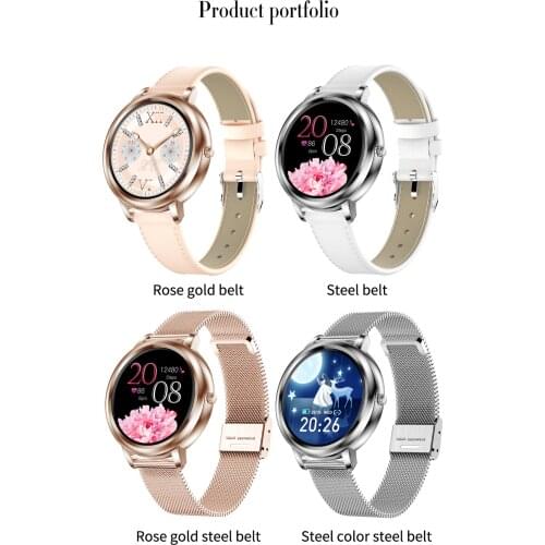 MK20 Smart Watch 2020 Full Touch Screen 40mm Diameter Women Smartwatch For Ladies And Girls Compatible With PK Y20 P8 plus