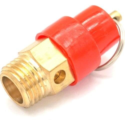 1/4" BSP male Thread 215 PSI Brass Air Compressor Safety Relief valve Pressure switch Pop-off valve Release Valves