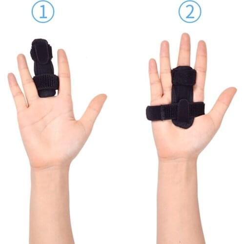 1 PC Finger Splint protector Adjustable Fingertip Guard Fractures Protective Cover Sleeve Brace Straightener Support