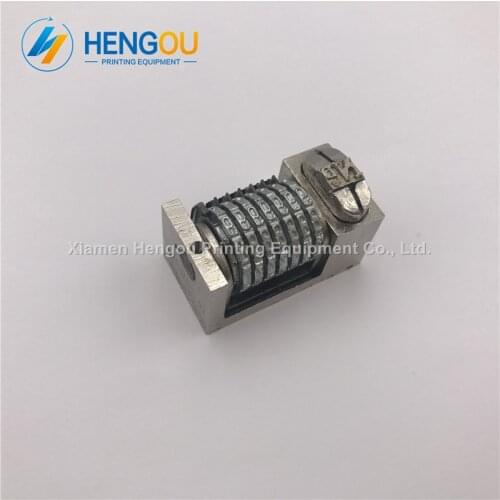 2 Pieces High Quality 7 Digits Numbering Machine for Printing Machine Jump Mode 0987654 backward