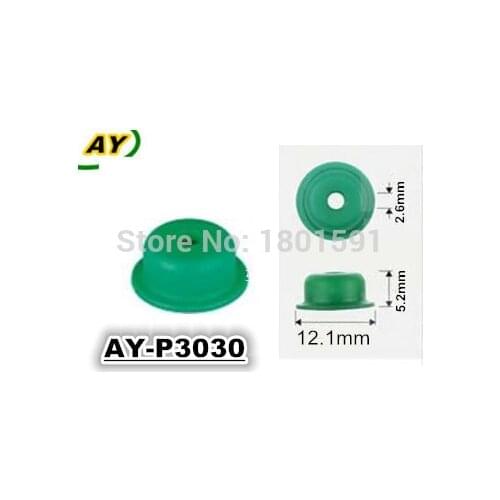 200pieces TOP quality Fuel injector repairing kit plastic insulation cap ,pintle cap for AY-P3030 (12.1*5.4*2.6mm)