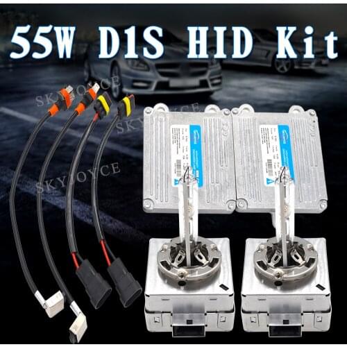 2020 Full Set D1S hid light kit D1S 4300K 5000K 6000K 8000K Original D1S light Bulb 55W super fast bright D1S hid conversion kit