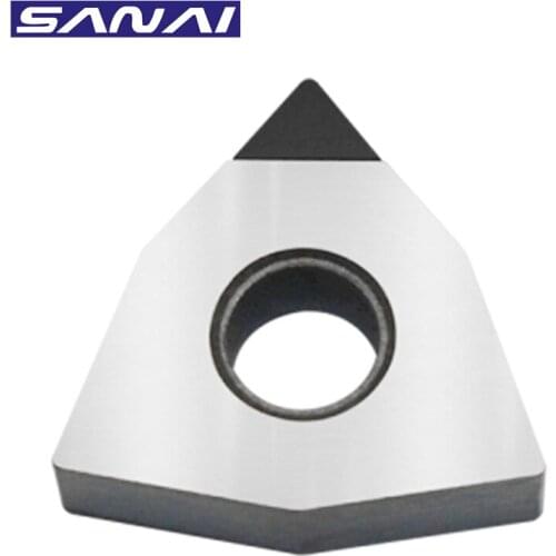 Diamond Insert PCD CBN Machinery Lathe Cutting Tool Insert WNMG080402 WNMG080404 WNMG080408 PCD for Aluminum CBN for Hard Steel
