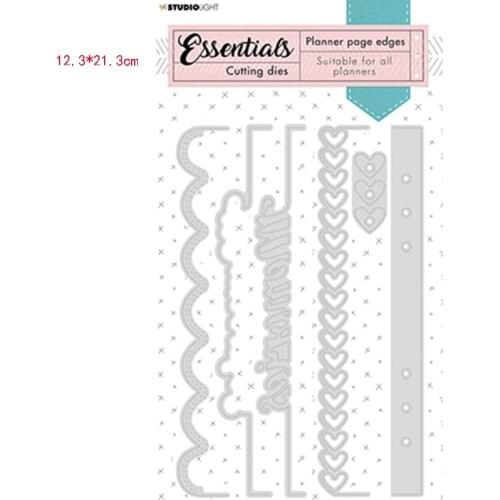 CH 2021 New Arrival Irregular shape Metal Cutting Dies 3D DIY Scrapbooking Carbon Sharp Craft Die Photo Invitation Cards Decor