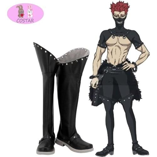 COSTAR Black Clover Zola Cosplay Shoes Boots Halloween Carnival Cosplay Costume