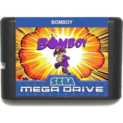 Bomboy16 bit MD Game Card For Sega Mega Drive For Genesis