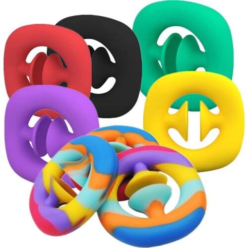 Finger Hand Grip Stress Reliever Toy Adult Child Funny Anti-stress Fidgets Reliver Stress toys