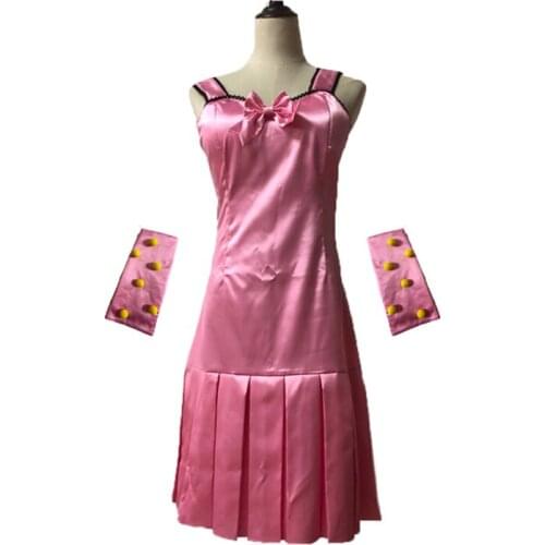 JoJos Bizarre Adventure Seventh Part 7 Steel Ball Run Lucy Steel Pendleton Dress Outfit Clothing Manga Cosplay Costume