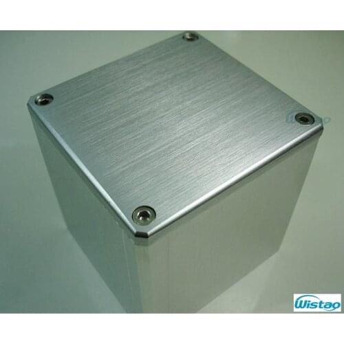 Transformer Cover 84X80X93 Brushed Whole Aluminum1pc Output Transformer Covers for Tube amplifier HIFI Audio DIY Free Shipping