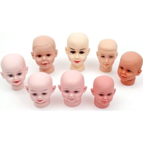 Lovely Child PVC Head Mannequin Head Model For Sale