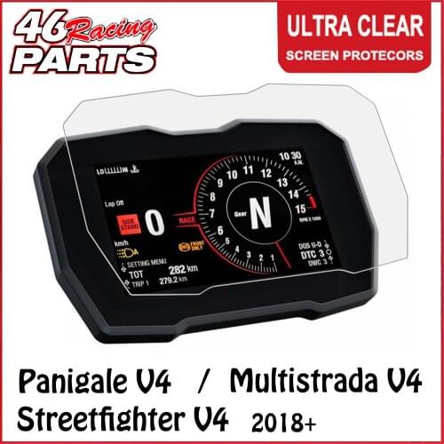 Motorcycle Cluster Scratch Cluster Screen Protection Film Protector For Ducati Panigale V4 Streetfighter V4 V4S Multistrada V4