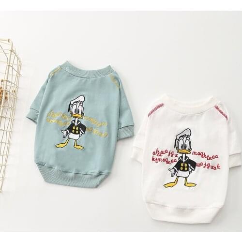 Cartoon Pet Dog Clothes For Dogs Costume Dog Shirt Cotton French Bulldog Clothing For Dogs Coat Pet Outfits Chihuahua Yorkshire