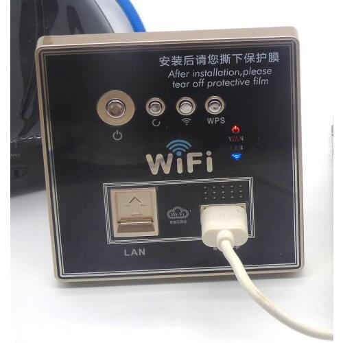 Support 12V-48V POE power wall Wireless AP Router for Hotel Room