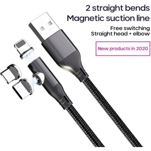 New Magnetic Micro USB Type C Cable For Samsung Fast Charging Magnet Charger Android Mobile Phone Cable Wire Cord Adapters