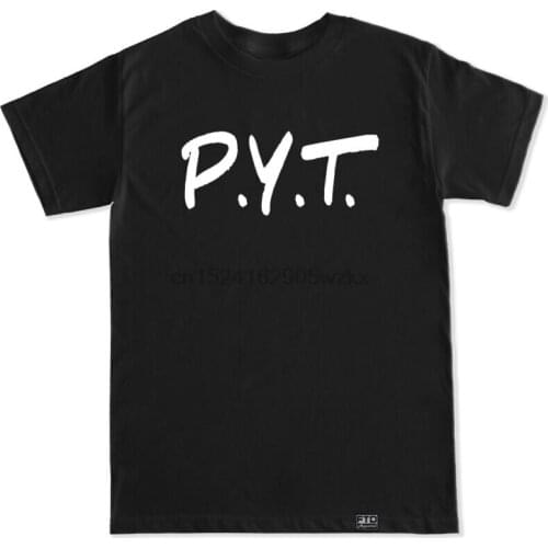 P.Y.T. MY PYT WALE MICHAEL JACKSON PRETTY YOUNG THING THANG HIP HOP MENS T SHIRT