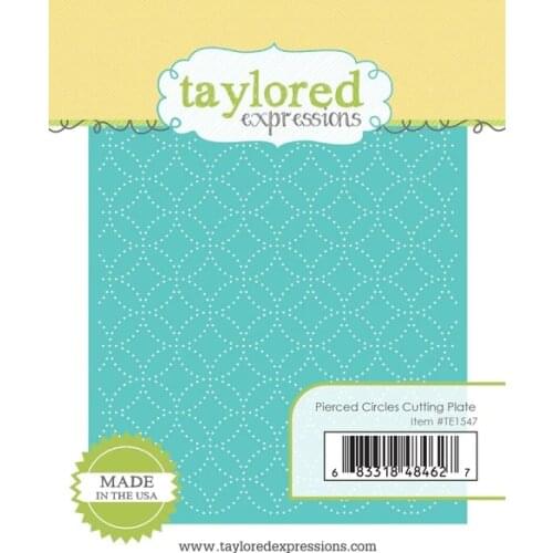 Pierced Circles Metal cutting dies cut die mold card Scrapbook paper craft knife mould blade punch stencils