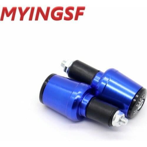 Motorcycle handlebar Counterweight grips ends 7/8'' 22mm Handle bar Cap Hand Grips Bar End Plug For Kawasaki Z750 Z800 Z1000