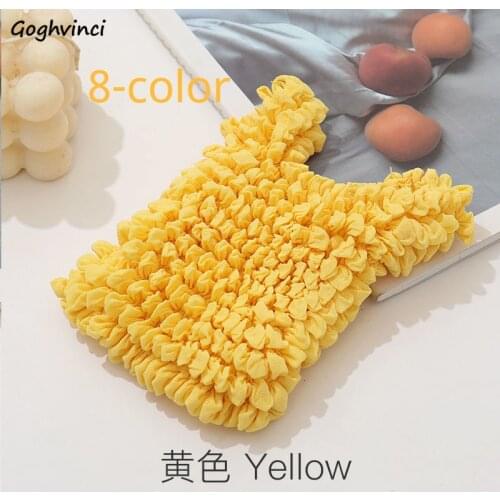 Top-Handle Bags Women Flap-bag Mini Portable High-elastic Fun Candy Color Korean Style Casual High Street Large Capacity Puff