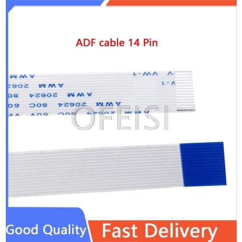 10PCXAutomatic Doc Feeder ADF Flat Flex flexible Cable 14PIN for HP M426 M427 M274 M277 M377 M477 C5F98-60109 C5F98-60110