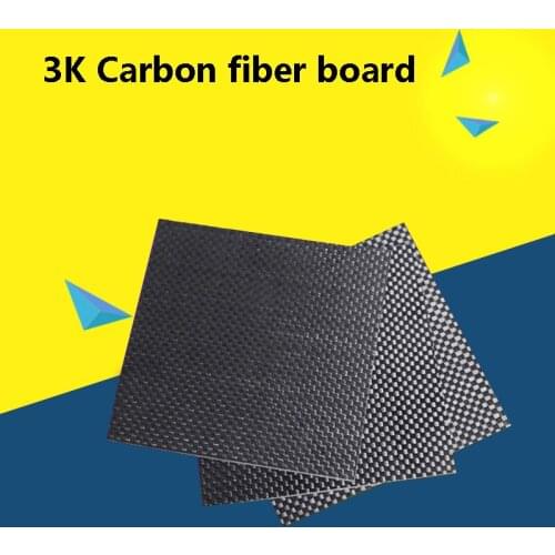 3K FULL Carbon Fiber Sheet Plate Processing CNC custom High Composite Hardness Material 0.2/0.5/1/1.5/2/3/4/5/6/20mm Thickness