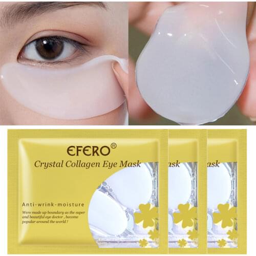 3-8Pcs Gold Eye Mask Under Eyes Patches Pad Cover Eye Care Anti Aging Anti Wrinkle Dark Circles Remove Puffiness Skin Care