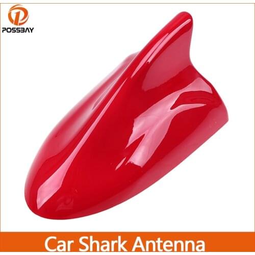 Car Shark Fin Roof Antenna FM Signal Amplifier Universal for Mini Cooper/Suzuki Swift/Nissan Qashqai J10/Mazda 3 Exterior Parts