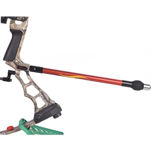 12Inch Archery Compound Bow Balance Side Bar Stabilizer Bow Blance Rod Short Side Extender Compound Recurve Bow Hunting Shooting