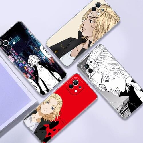 Tokyo Revengers Anime Transparent Phone Case For Xiaomi Mi Poco M3 F3 F2 Pro Soft Cover X2 X3 NFC Pocophone F1 Silicone Capa