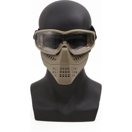 Emersongear Tactical Anti Fog Full Face Mask Airsoft Hunting Military Combat Shooting Face Protective Training BD6491