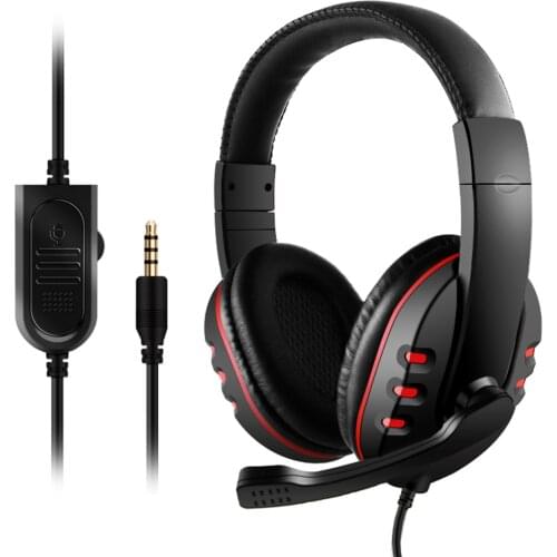 Good Quality on ear Headset Gamer Stereo Deep Bass Gaming Headphones Earphone With Microphone for Computer PC Laptop Notebook