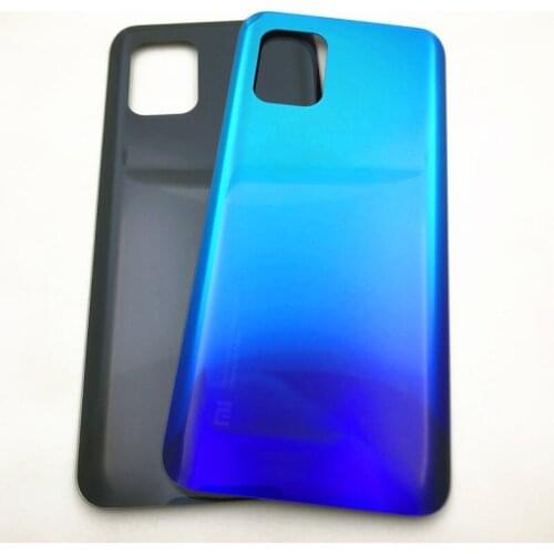 Battery Cover Door Back Glass Rear Housing with Adhesive Sticker Replacement Parts For Xiaomi Mi 10 Lite 5G