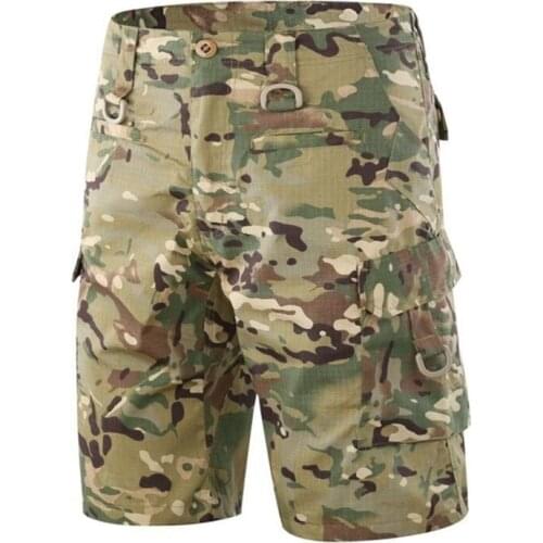 Summer Men Military shorts Multi-pocket quick-drying Loose Cargo shorts Outdoor Camping Training Hiking Sports Tactical Short