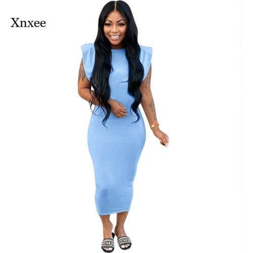 Summer Womens Sexy Solid Color Dress Costume Short Top Tight Mid-Length Skirt Club Birthday Holiday Set Set