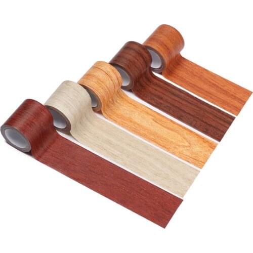Furniture Wood Grain Repair Tape Household Floor Stickers Self Adhesive Waterproof And Mildew Proof Leather Repair Covering Tape