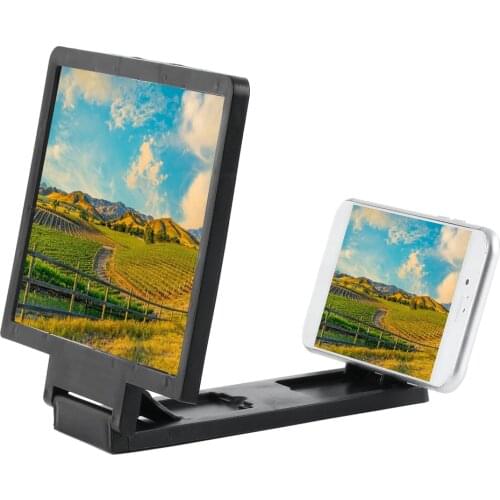 Mobile Phone Screen Magnifier Mobile Phone Screen Video Magnifying Glass Fold Expand Expand Mobile Phone Holder for Smart Phone