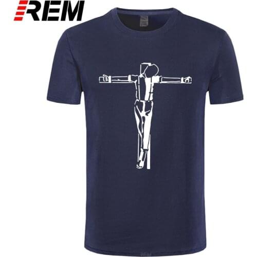 New Crucified Skinheads Skins Trojan Printed Summer Tees Male Harajuku Mens Shirts