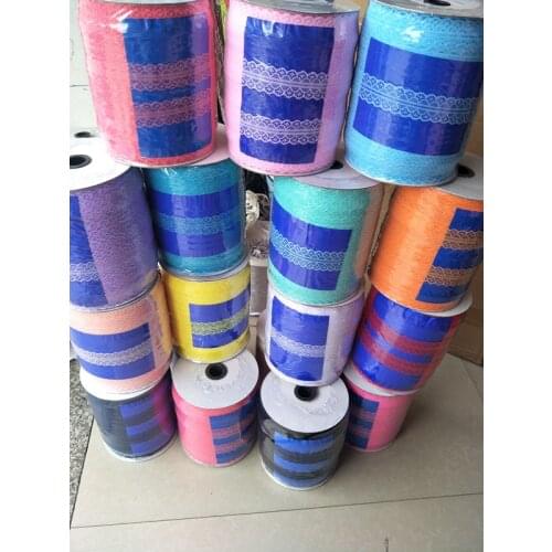 New! 400 yards Diamond pattern lace ribbon, 2.8cm wide, DIY Clothing / Accessories / floral accessories, etc. stage performance