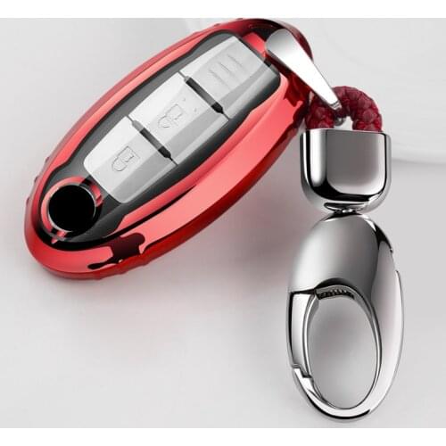 Durable Full Cover New Soft TPU Car Key Case For Nissan Qashqai J10 J11 X-Trail t31 t32 kicks Tiida Pathfinder Murano Note Juke