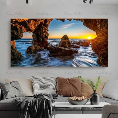 Landscape HD Pictures Nature Wall Art Mountain Lake Canvas Painting Posters Prints for Interior Living Room Home Decor Cuadros