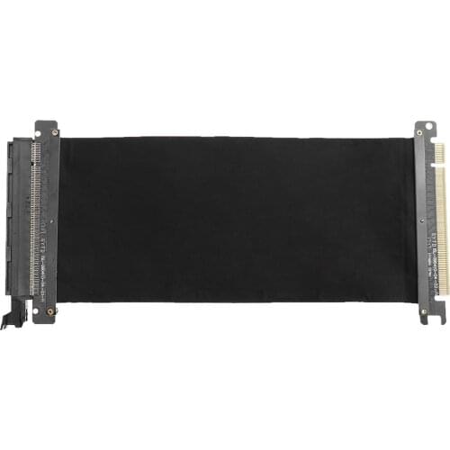 Full Speed 3.0 PCIE X16 Riser Cable Graphics Card Extension Cable PCI Express Riser Adapter Shielded Extender for IPC Chassis